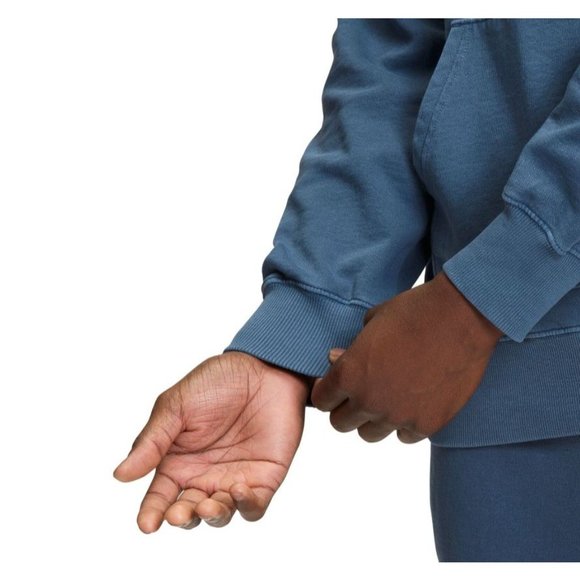 The North Face Men's Garment Dye Hoodie Shady Blue  Color Select a Size - Picture 3 of 6